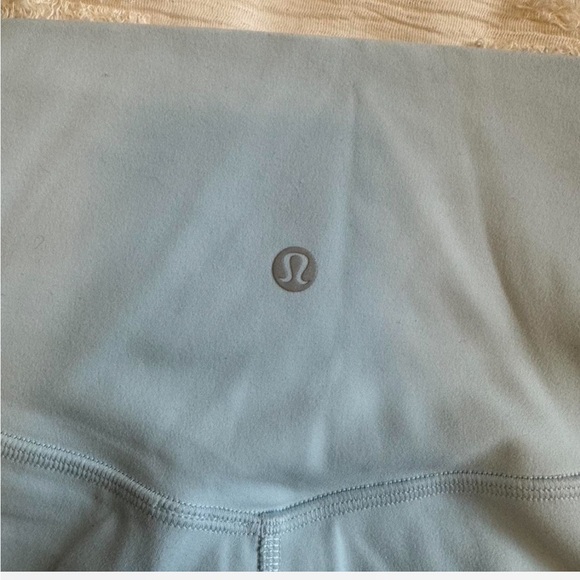 Powder blue lululemon leggings - Picture 2 of 2